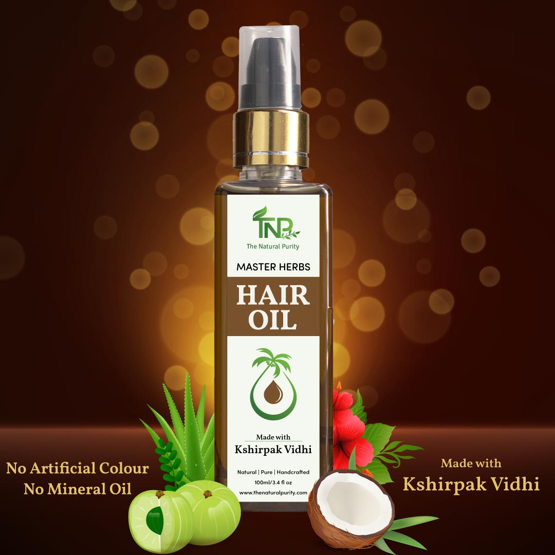 Master Herbs Hair Oil for Hair Growth & Control Hair loss | 100ml
