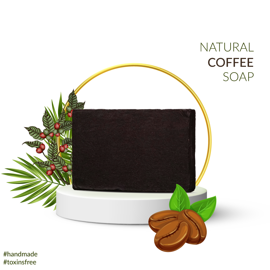 Natural Hand Made Luxury Soap with Coffee | Organic Soap | 100gm