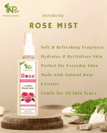 Luxurious Rose Hydrating Mist - Refresh & Revitalize Your Skin