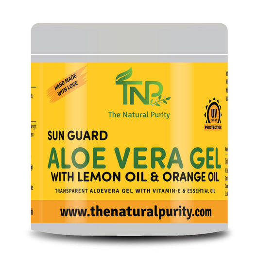 Sun Guard Aloe Vera Gel with Lemon Peel Oil And Orange Peel Oil | 100GM