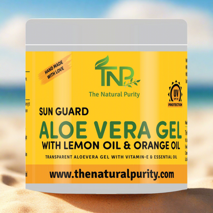 Sun Guard Aloe Vera Gel with Lemon Peel Oil And Orange Peel Oil | 100GM