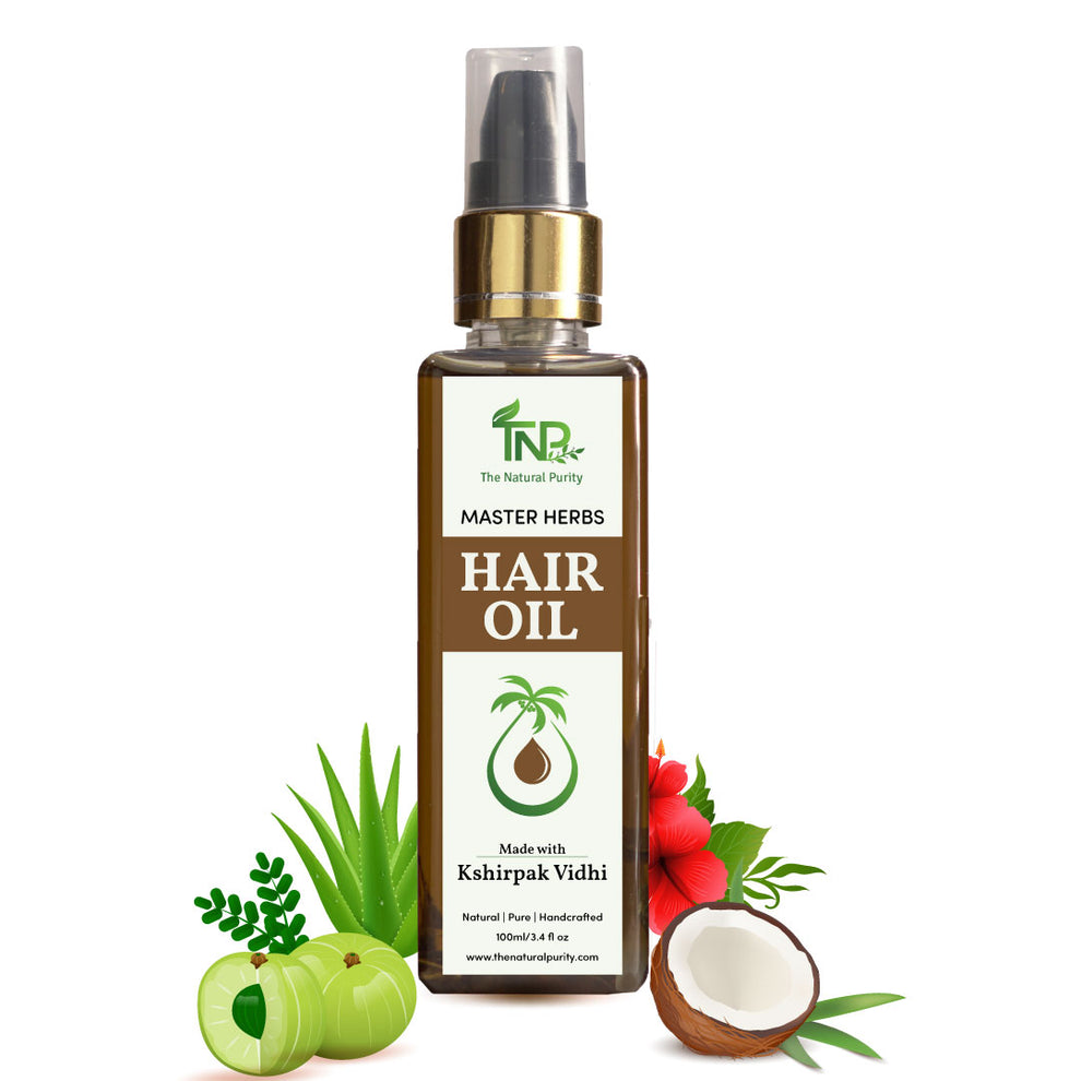 Master Herbs Hair Oil for Hair Growth & Control Hair loss | 100ml – The ...