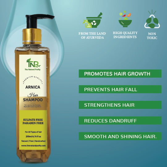 Arnica Hair Shampoo | Promotes Hair Growth & Prevents Premature Greying