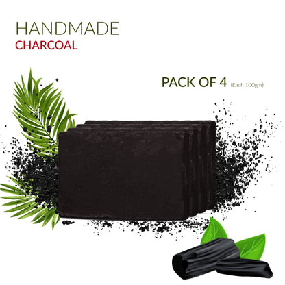 Activated Charcoal Soap | Homemade | Deep Cleansing Organic Soap | 100gm