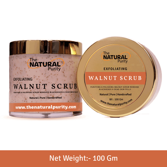 Walnut Scrub | Purifying & Polishing Scrub | Removes Blackheads & Dead skin cells