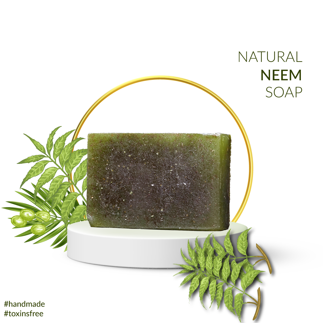 Natural Neem Soap | Handmade | Organic Soap | 100gm