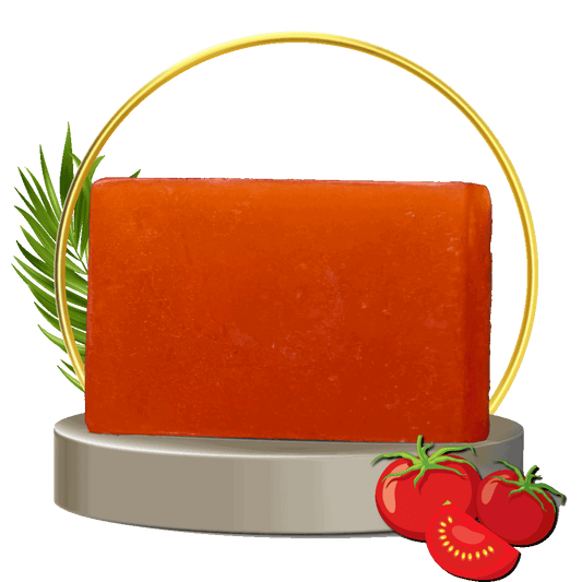 Natural Tomato Soap With Fresh Tomato Pulp | Handmade | Organic Soap | 100gm